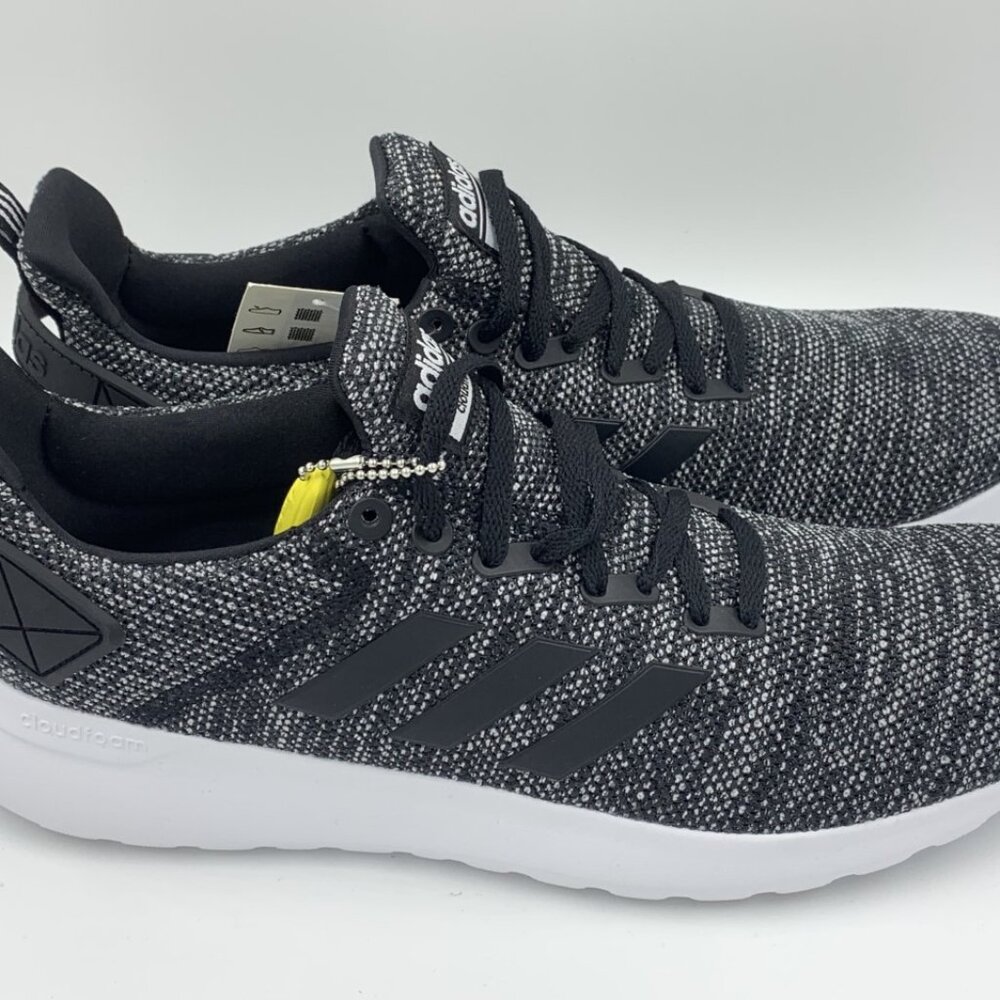 ADIDAS MENS LITE RACER BYD BLACK WHITE GREY RUNNING WALKING ATHLETIC SHOES SIZE